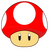 Toad Mario Decal