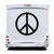 Stencil Camping Car Peace & Love Logo