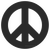 Stencil Peace & Love Logo II