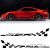 Kit Stickers Bandes Bas de Caisse Voiture Porsche 911 GT3