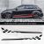 Sticker Set Kit Audi A3 style Racing side stripes decals