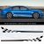 Sticker Set Audi A6 style Racing side stripes decals