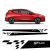 Kit Stickers Bandes Bas de Caisse Ford Fiesta ST-Line (2017/2018) 3 Portes