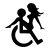 Sexy Wheelchair Decal