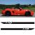 Car Side Stripes Decals Set Porsche 718 Boxster