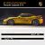 Kit Stickers Bandes Bas de Caisse Porsche Cayman GT4