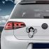 Monkey face Volkswagen MK Golf Decal