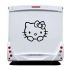 Hello Kitty Camping Car Decal