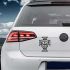 Sticker VW Golf Portugal FPF
