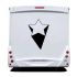 Star 3D Effect Camping Car Decal 2