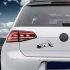 Pin Up Volkswagen MK Golf Decal