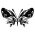 Butterfly Mini Decal 75