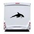 Whale Camping Car Decal