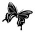 Butterfly Camping Car Decal 62