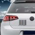 Barcode Volkswagen MK Golf Decal