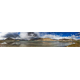 Sticker panoramique Lac et Montagne