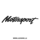 Motorsport logo Decal 2