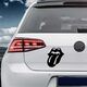 Sticker VW Golf Rolling Stones Logo
