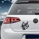 Sticker VW Golf Fleur 5