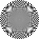 Sticker Déco Illusion Optique Cercle