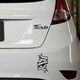 Ace of Spades Ford Fiesta Decal