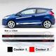 Kit Stickers Bandes Bas de Caisse Ford Fiesta S