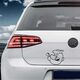 Popeye face Volkswagen MK Golf Decal