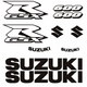 Kit Sticker SUZUKI GSX R 600