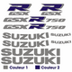 Suzuki GSX R 750 Decals set
