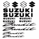 Suzuki Bandit Decal set
