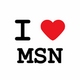 Tee shirt I Love MSN