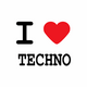 T-Shirt I love techno