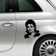 Michael Jackson Fiat 500 Decal