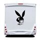 Sticker Wohnwagen/Wohnmobil Playboy Bunny Albanais