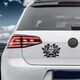 Portugal Escudo Volkswagen MK Golf Decal 2