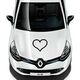 Heart Renault Decal