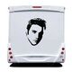 Sticker Wohnwagen/Wohnmobil Elvis Presley 2
