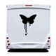 Butterfly Camping Car Decal 67