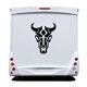 Tribal Beef Camping Car Decal