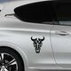Tribal Beef Peugeot Decal