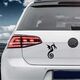 Sticker VW Golf Drache 24