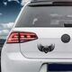 Sticker VW Golf Déco Coeur Étoiles