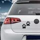 Dog paws Volkswagen MK Golf Decal