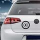 Sticker VW Golf Deco Cercle Rond