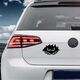 Sticker VW Golf Yeux Tuning