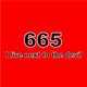 Tee shirt "665, I live next the devil"
