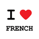 T-Shirt I love French