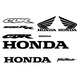 Honda CBR Fireblade decals set