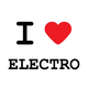 Tee shirt I Love Electro