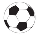 Football Ball Mini Decal